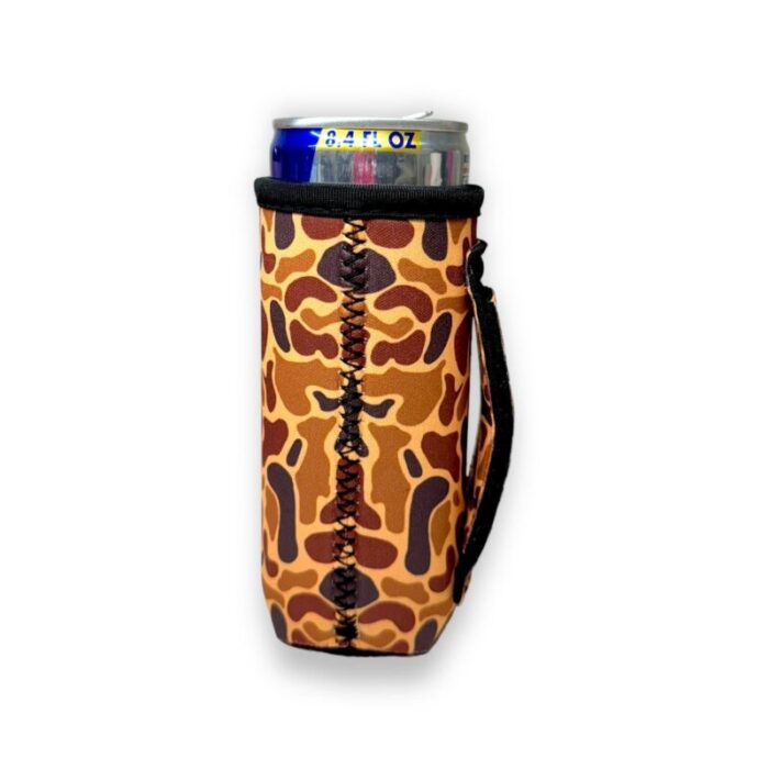 old school camo 8 10oz slim can handlerdrink handlers 955780