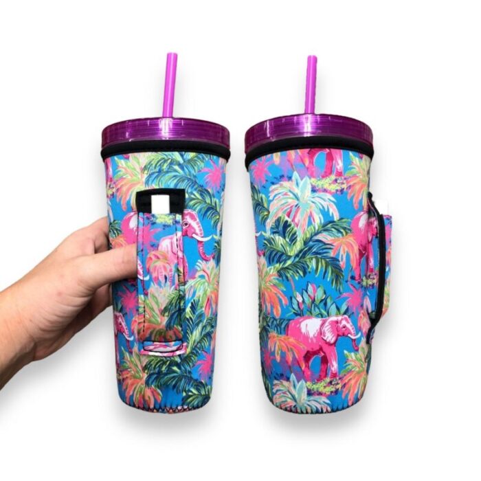 preppy elephant 30oz tumbler handlerdrink handlers 974273