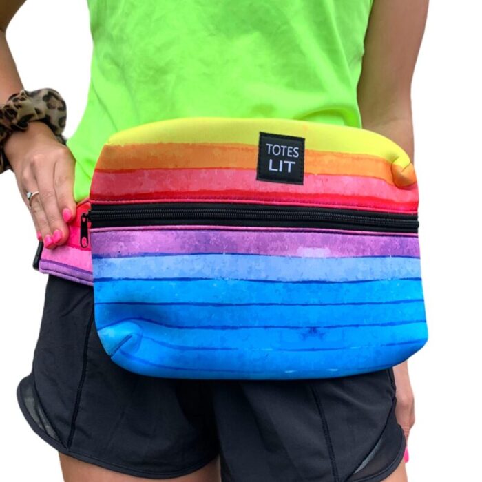 rainbow fanny packin totedrink handlers 264771