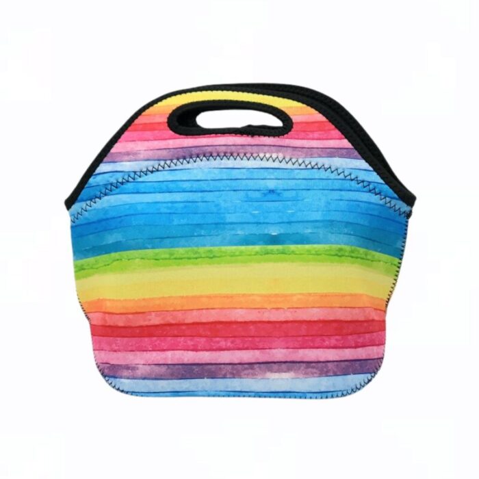 rainbow lunch bag totedrink handlers 959335