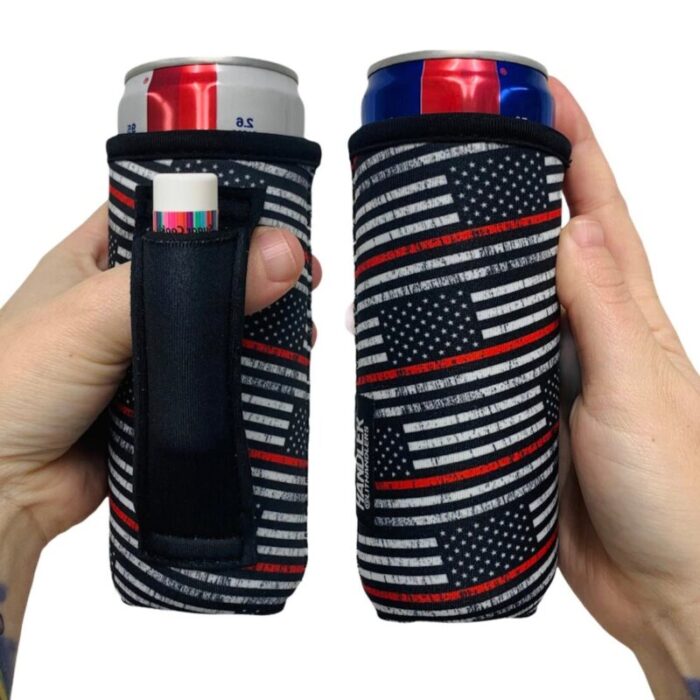 red line 12oz slim can handlerdrink handlers 677123