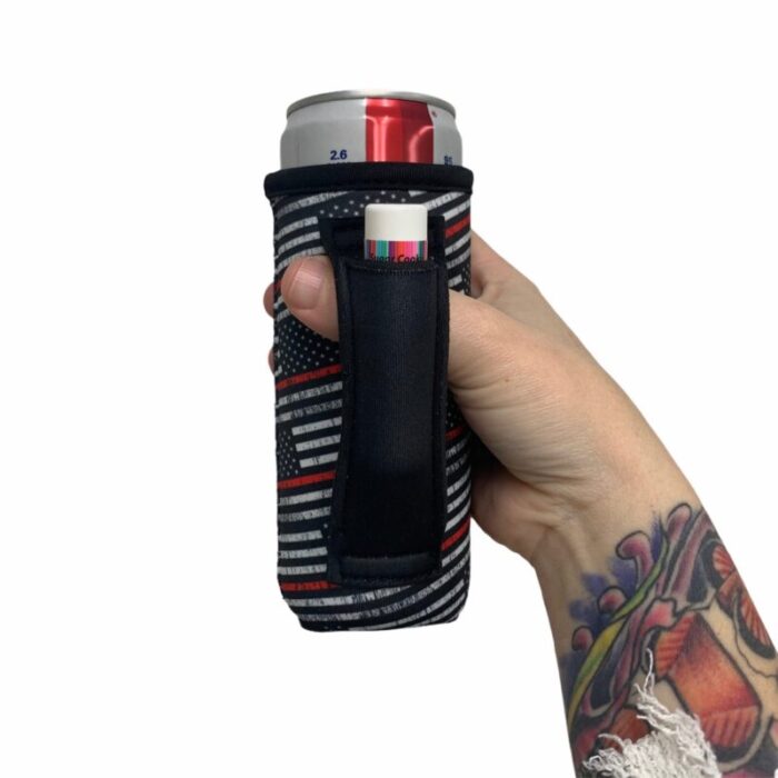 red line 12oz slim can handlerdrink handlers 917667