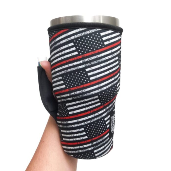 red line 30oz tumbler handlerdrink handlers 966299