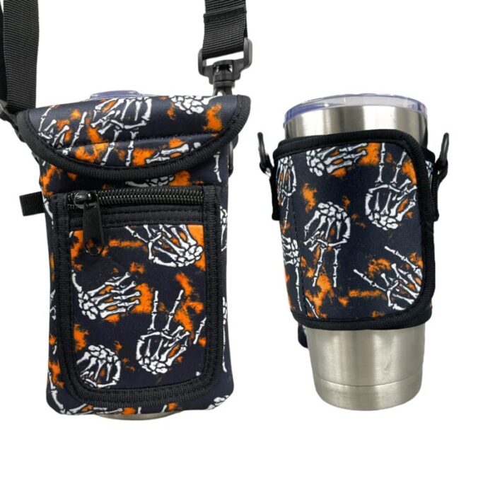 skeleton hands wrap around drink pocketdrink handlers 256654