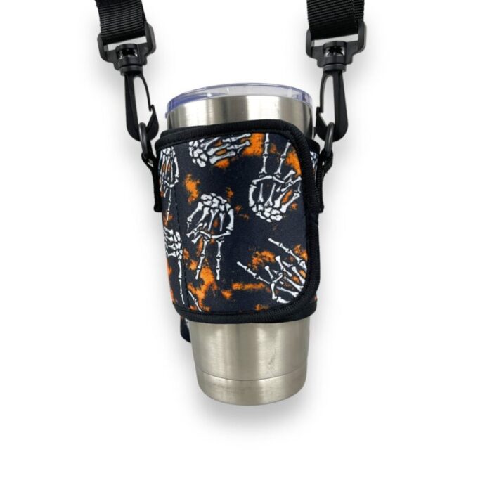 skeleton hands wrap around drink pocketdrink handlers 715220