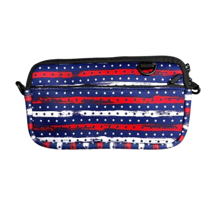 stars stripes cross body pursedrink handlers 615289