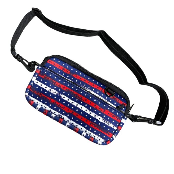 stars stripes cross body pursedrink handlers 664240