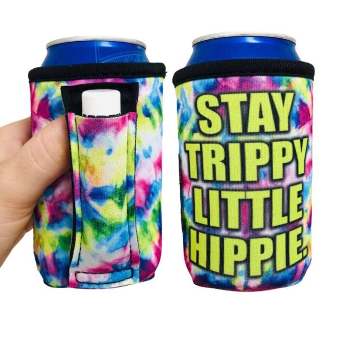 stay trippy little hippie 12oz regular can handlerdrink handlers 764021