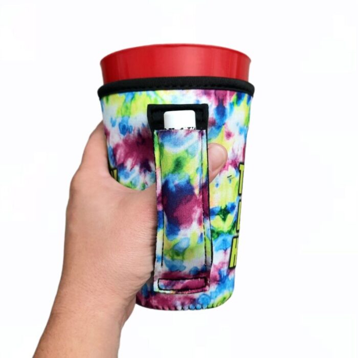 stay trippy little hippie 16oz pint glass medium fountain drinks and tumbler handlersdrink handlers 840855