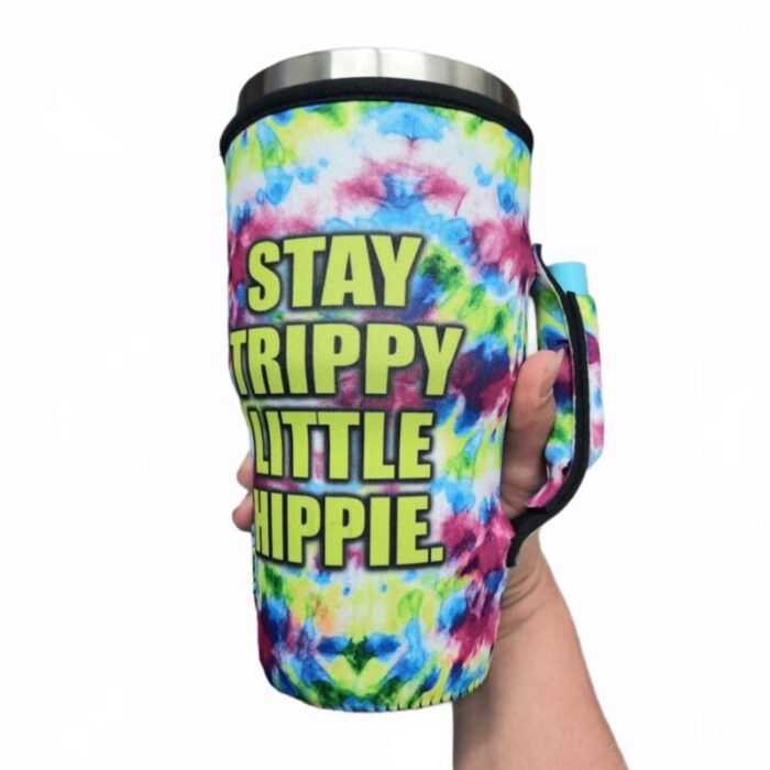 stay trippy little hippie 30oz tumbler handlerdrink handlers 309142