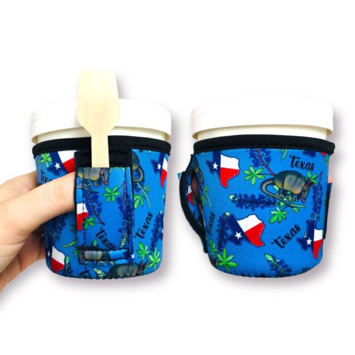 texas blue bonnets pint size ice cream handlerdrink handlers 306791