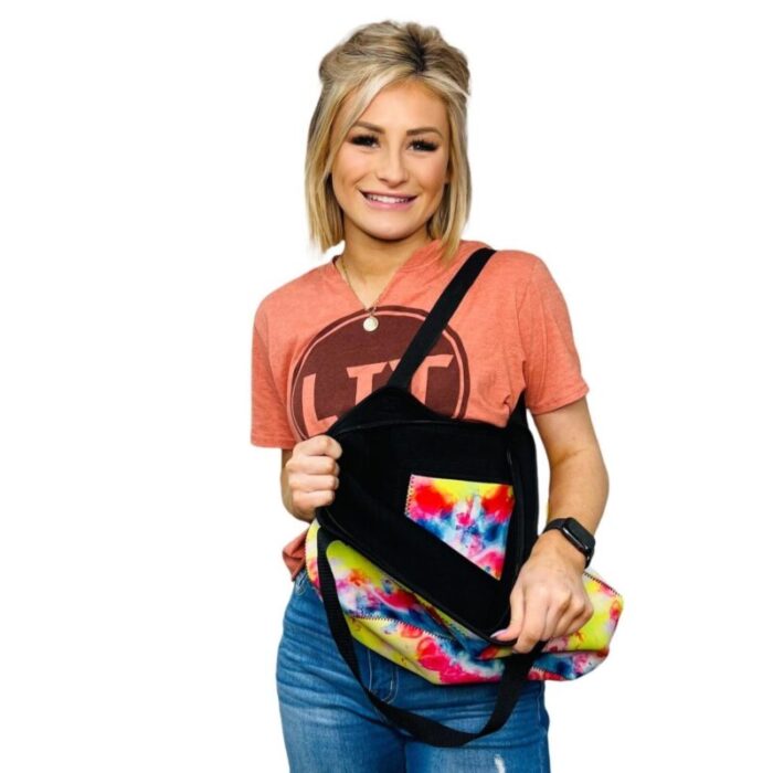 tie dye neoprene totedrink handlers 353278