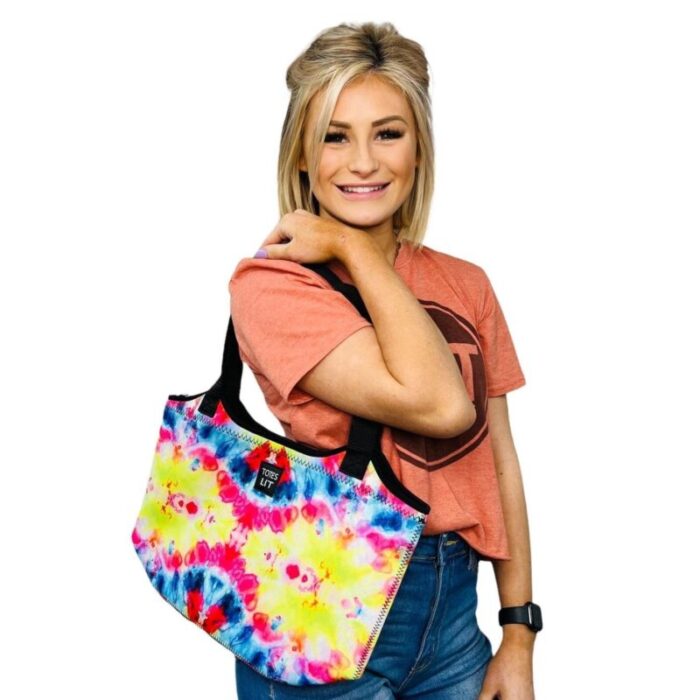 tie dye neoprene totedrink handlers 855597