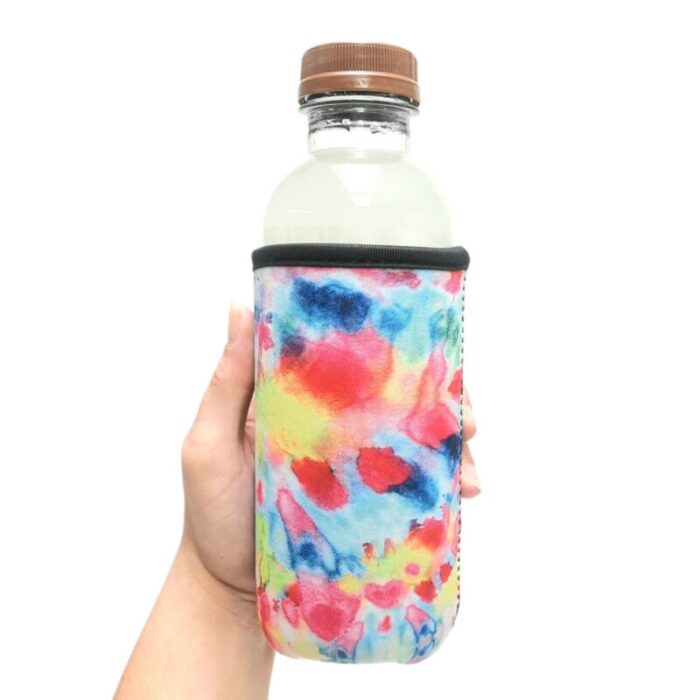 tie dye w leopard 16oz can handlerdrink handlers 642690