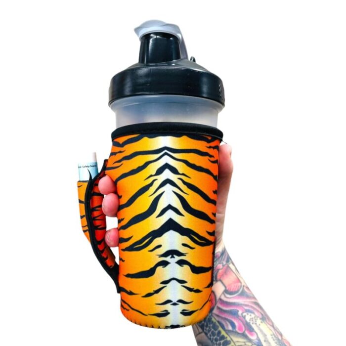 tiger stripes 20oz large coffee tea tumbler handlerdrink handlers 765247