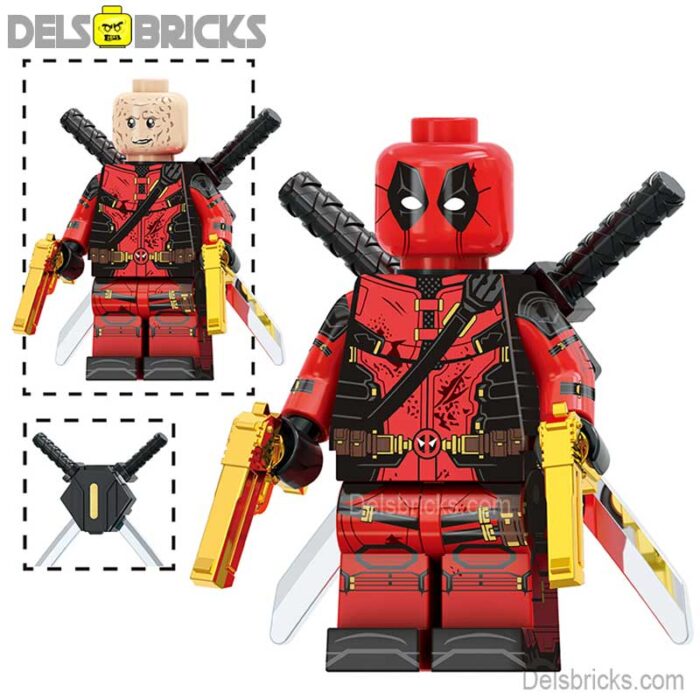 tv1054 deadpool delsbricks minifigures toys