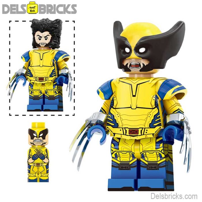 tv1055 wolverine delsbricks minifigures toys