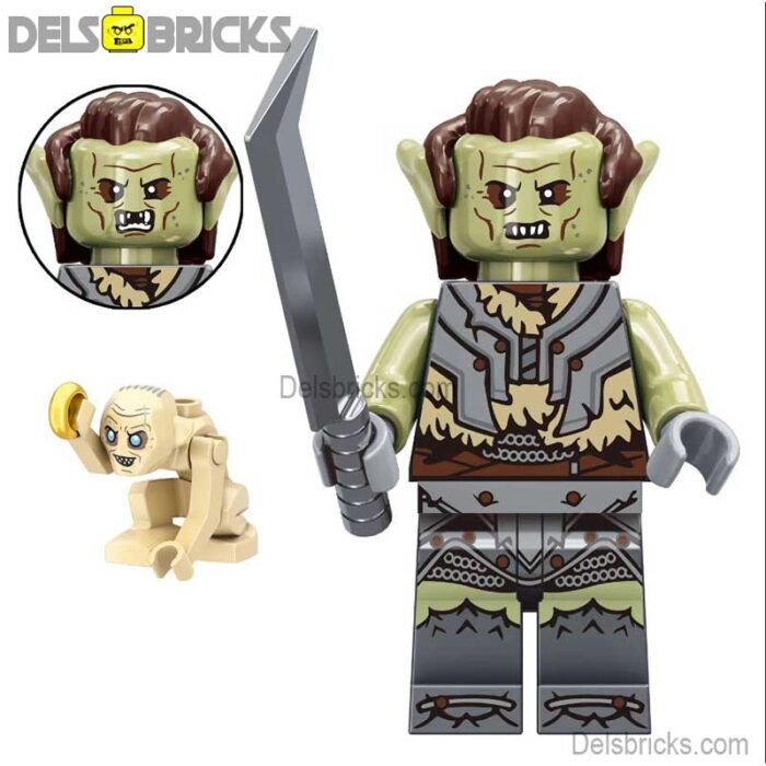 tv5081 orcs lotr delsbricks minifigures toys