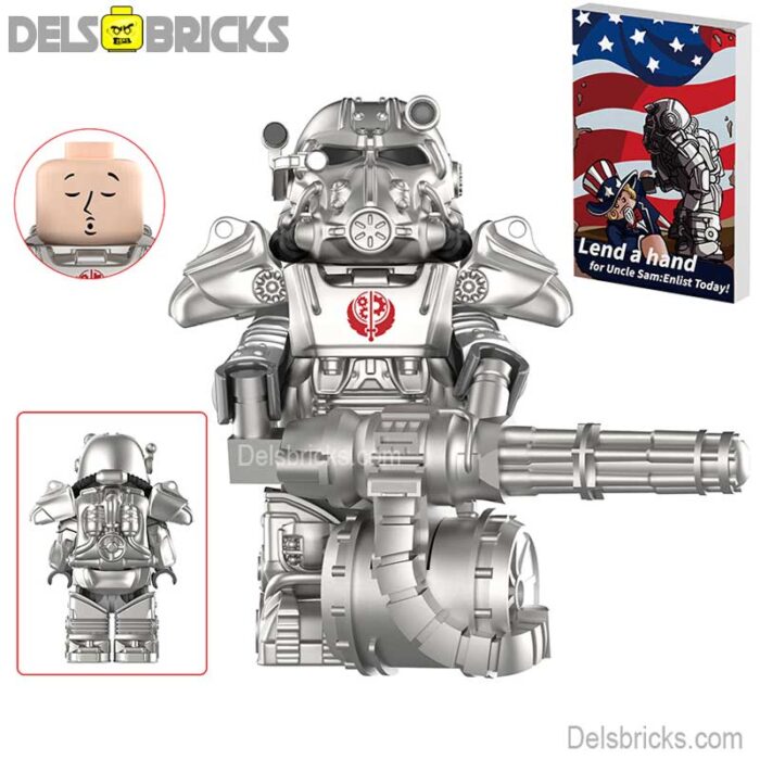 w1314 t60 power armor fallout delsbricks minifigures toys