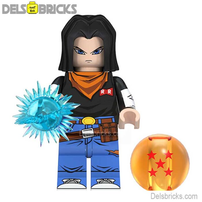 wm2695 android 17 dbz delsbricks minifigures toys